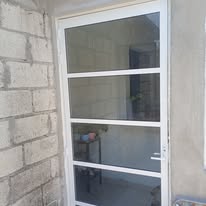 Techo con estructura y cristal